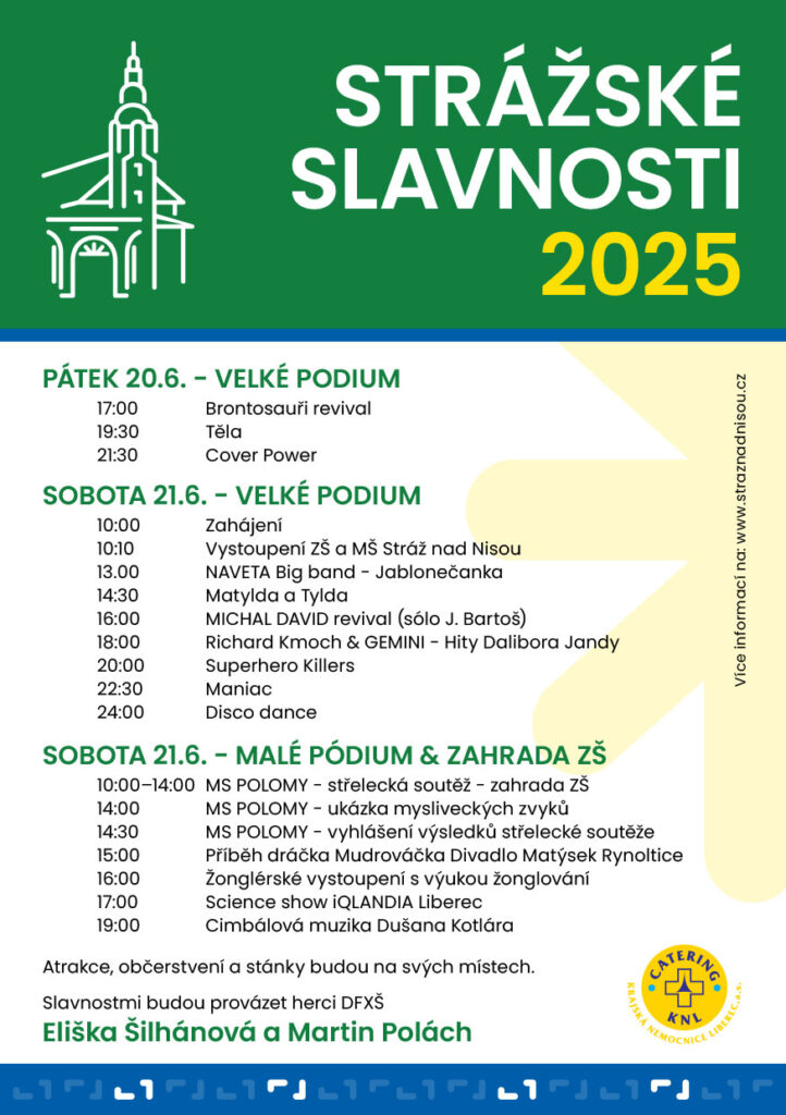 Program Strážské slavnosti 2025